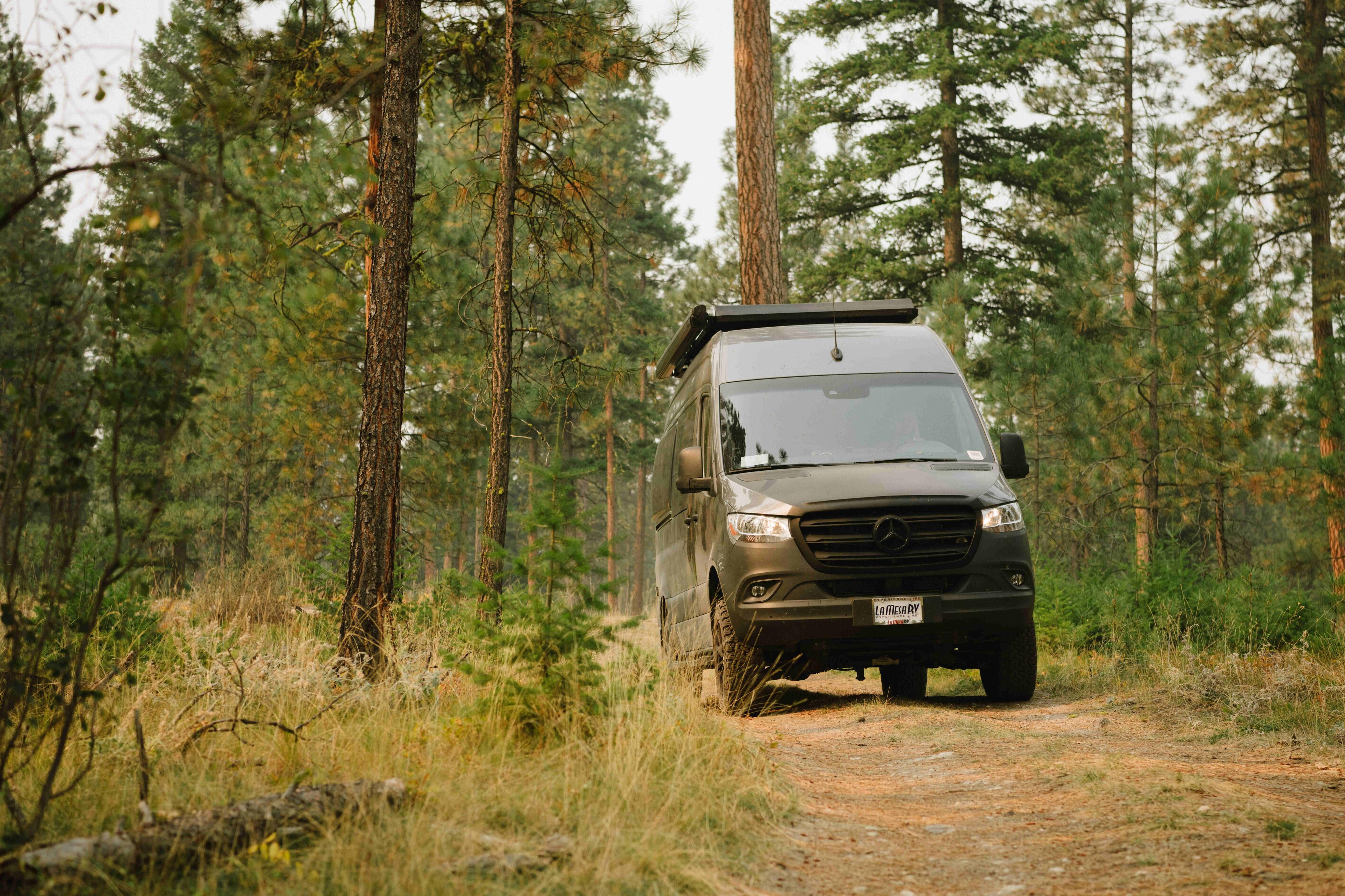 RV with air conditioning